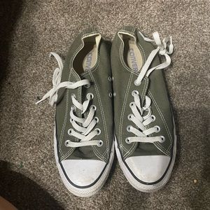 Army Green Converse.